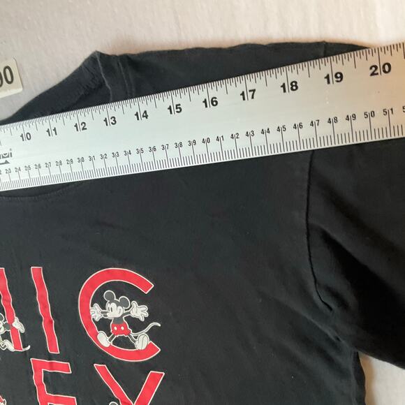 Disney Women Short Sleeve T-shirt size M, Black, Mickey Mouse - Picture 2 of 8